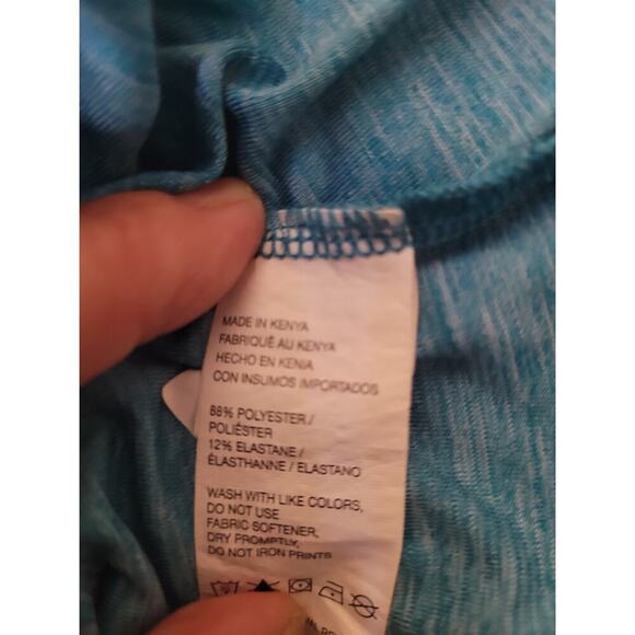 Izod Mens Golf Shirt Polo Short Sleeve Lt. Blue Sz M - Picture 6 of 6